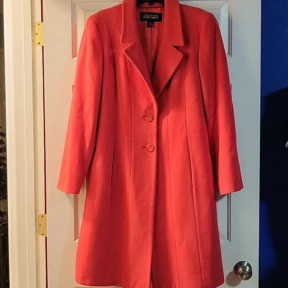 Ellen Tracy Jackets Coats Linda Allard Ellen Tracy Sz Wool